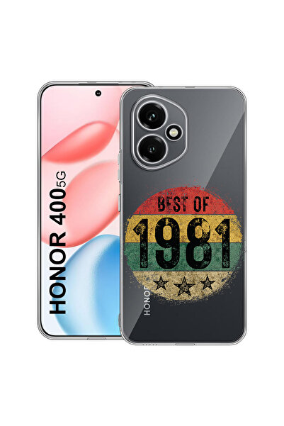 bestcase Carcasă transparentă din silicon pentru Honor 400, Best Of 1981, 203...