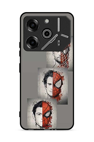 Tolwak غطاء حماية لهاتف تكنو بوفا 6 برو 5G برسومات سبايدر مان