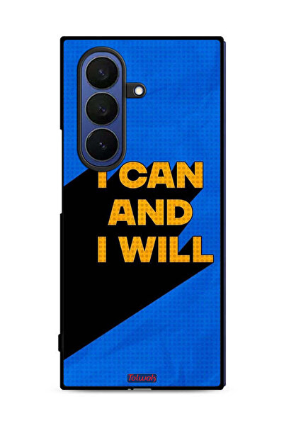 Tolwak غطاء حماية لهاتف Samsung Galaxy Z Fold7 - أستطيع وسأفعل