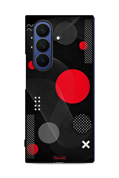 Tolwak غطاء حماية لهاتف سامسونج جالاكسي زد فولد 7 بنمط دائري ومتقاطع