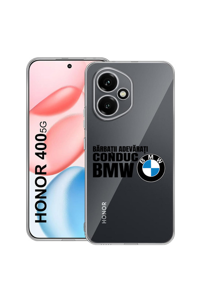 bestcase Carcasă transparentă din silicon pentru Honor 400, Conduc BMW, 20364...