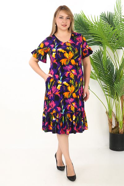 KARAMEŞE Women Viscos Fabric Dress