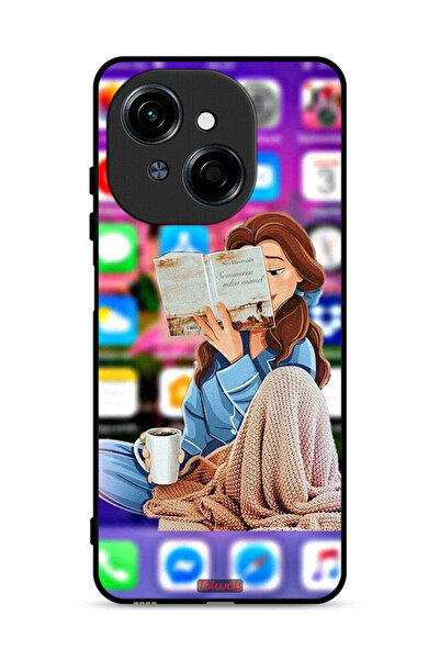 Tolwak غطاء حماية لهاتف Tecno Spark Go 1S 4G مع قراءة