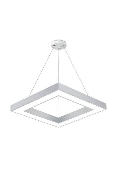 Braytron Candelabru LED Blade BR-BH16-07180, pătrat, 36W, 3240lm, IP20, alb,