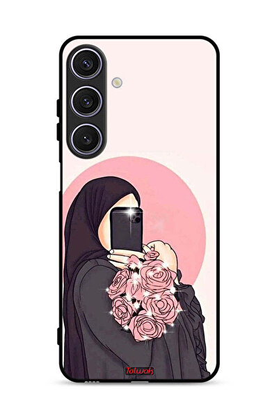 Tolwak غطاء حماية لهاتف Samsung Galaxy A26، فن التقاط صور سيلفي أثناء حمل الزهور