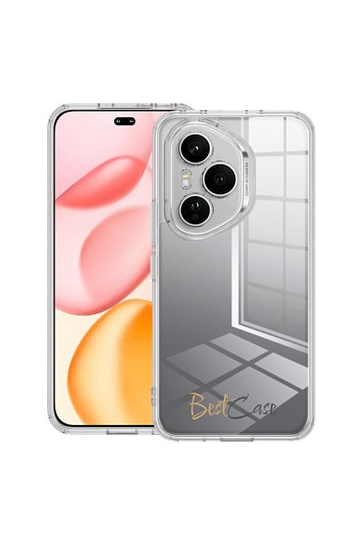 bestcase Carcasă transparentă din silicon pentru Honor 400 Pro, silicon transparent, 2036424 T 2010