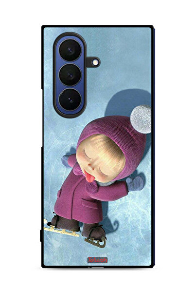 Tolwak غطاء حماية بتصميم دمية لطيفة من سامسونج جالكسي زد فولد 7