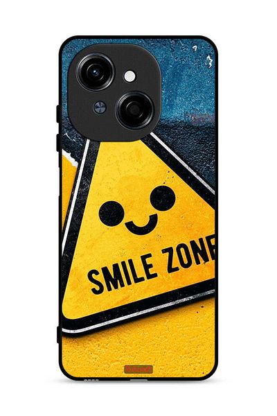 Tolwak Tecno Spark Go 1 4G Protective Case Cover Smile Zone