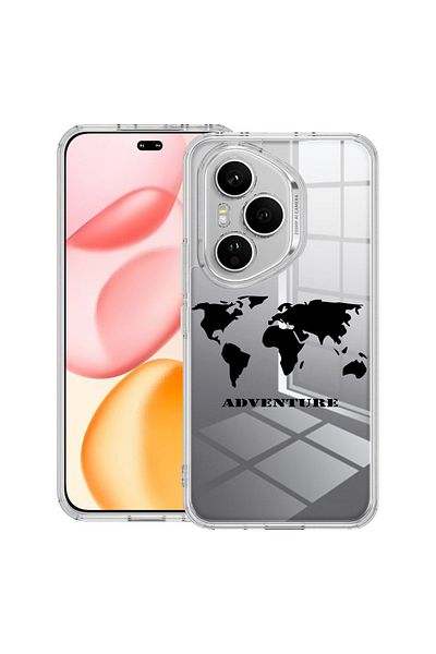 bestcase Carcasă transparentă din silicon pentru Honor 400 Pro, Statuia lui David, 2036424 T 753