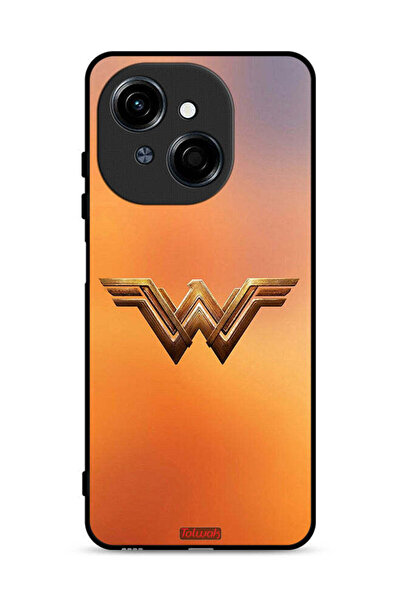 Tolwak غطاء حماية لهاتف تكنو سبارك جو 1 إس 4G بشعار وندر وومن