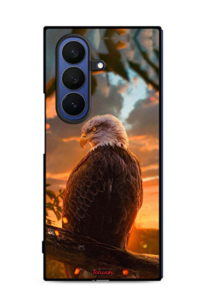 Tolwak غطاء حماية لهاتف Samsung Galaxy Z Fold7 - نسر