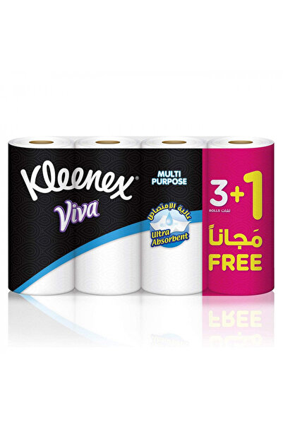 Kleenex Kitchen Towel, 3Ply, Roll 3+1