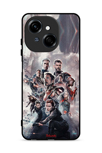 Tolwak غطاء حماية أفينجرز لهاتف تكنو سبارك جو 1 إس 4 جي