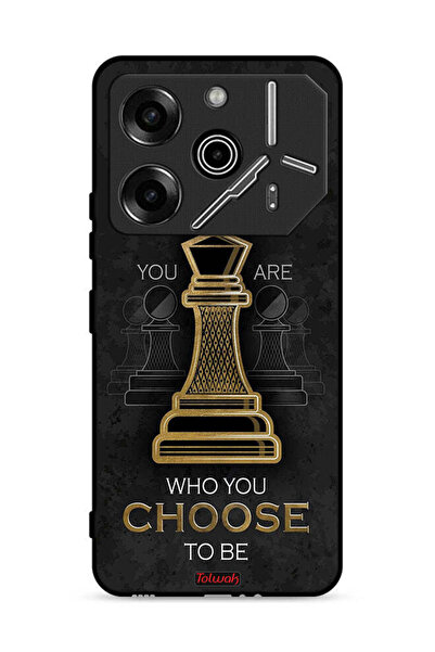 Tolwak غطاء حماية لهاتف تكنو بوفا 6 برو 5G أنت من تختار أن تكون