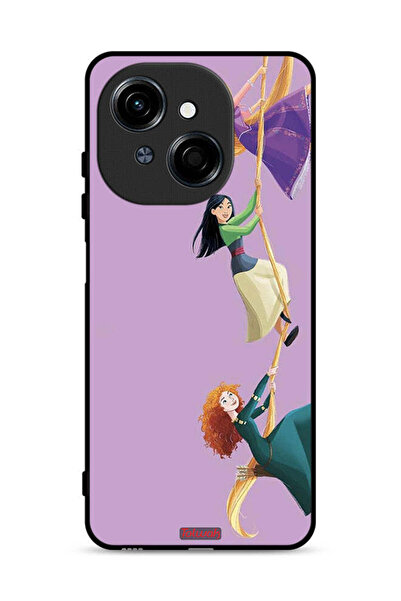 Tolwak غطاء حماية لهاتف تكنو سبارك جو 1 إس 4 جي برسومات تسلق للبنات