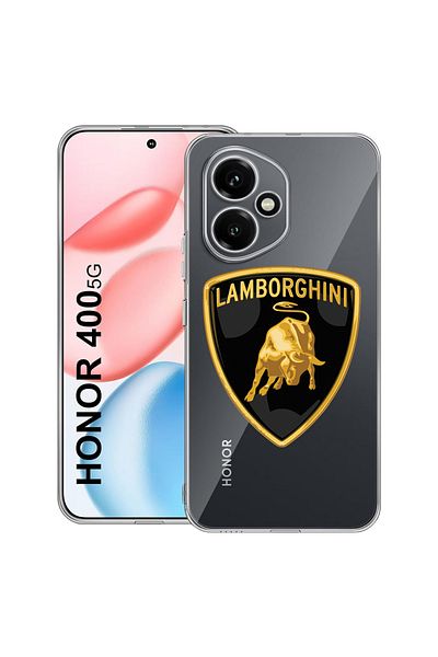 bestcase Carcasă transparentă din silicon pentru Honor 400, Lamborghini, 2036423 T 1775