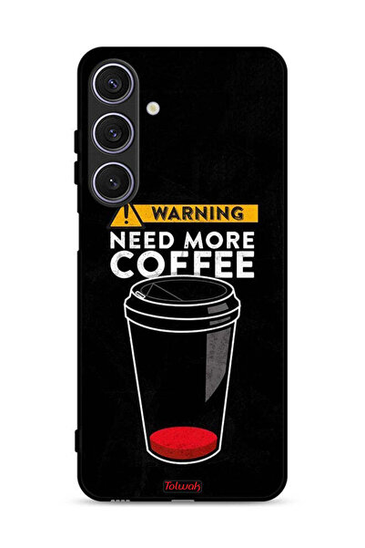 Tolwak غطاء حماية لهاتف Samsung Galaxy A26 - هل تحتاج إلى المزيد من القهوة؟
