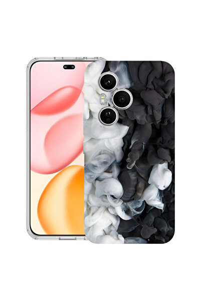 bestcase Carcasă transparentă din silicon pentru Honor 400 Pro, culori lichide, 2036424 T 1236