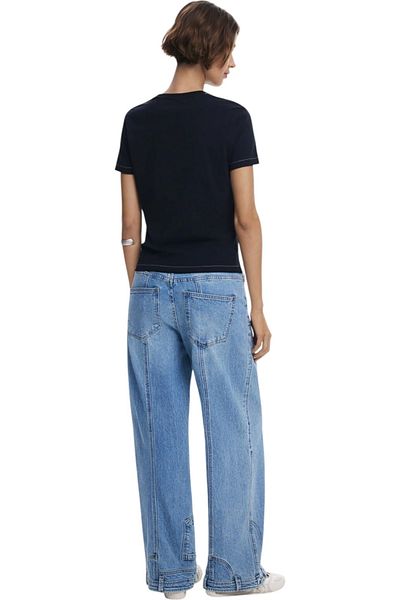 Desigual Μπλούζα Letter Core - 25WWTK04-2000