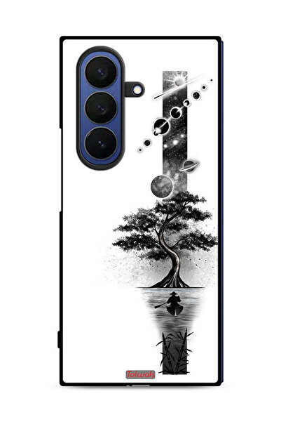Tolwak Samsung Galaxy Z Fold7 Protective Case Cover Earth Space Art