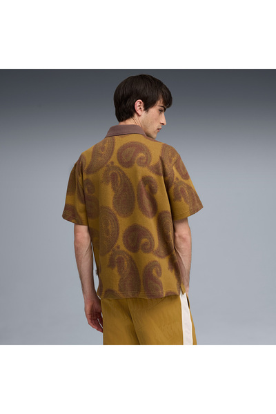 Puma Mmq Men's Yellow Polo