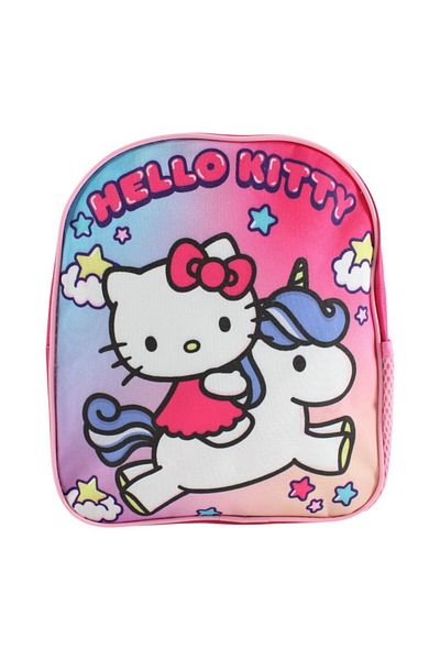 Hello Kitty Children's backpack, 26x22x10 cm, reinforced and adjustable straps, multicolor, Hello Kitty