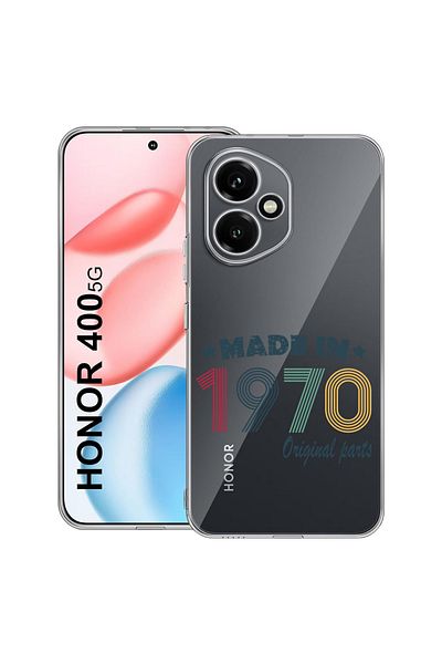 bestcase Carcasă transparentă din silicon pentru Honor 400, piese originale 1970, 2036423 T 1987
