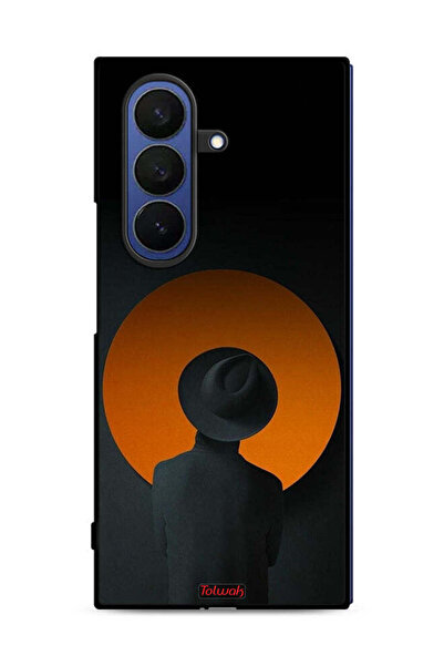 Tolwak غطاء حماية لهاتف Samsung Galaxy Z Fold7 بتصميم قبعة بوي آرت