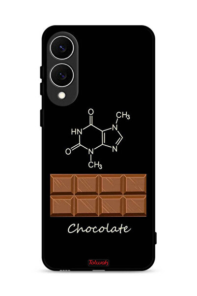 Tolwak غطاء حماية لهاتف Samsung Galaxy S25 Edge بلون الشوكولاتة