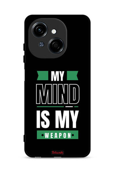 Tolwak Tecno Spark Go 1S 4G Protective Case Cover My Mind Is My