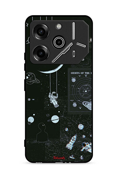 Tolwak غطاء حماية لهاتف تكنو بوفا 6 برو 5G، مدارات الكواكب