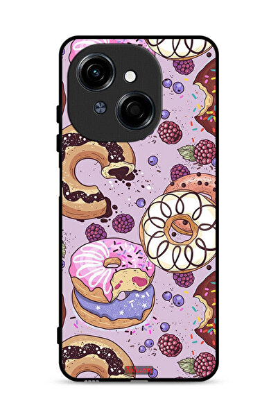 Tolwak غطاء حماية لهاتف تكنو سبارك جو 1 إس 4G برسومات دونات