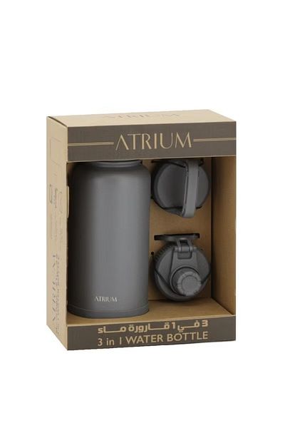 Atrium Tumbler Stainless Steel Vacuum Water Bottle with Screw Cap Lid – Hot/Cold 500 ml