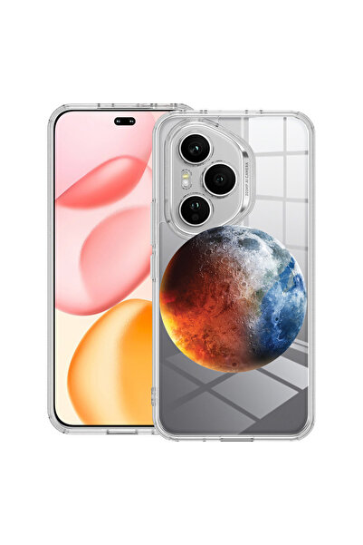 bestcase Carcasă transparentă din silicon pentru Honor 400 Pro, Earth, 203642...