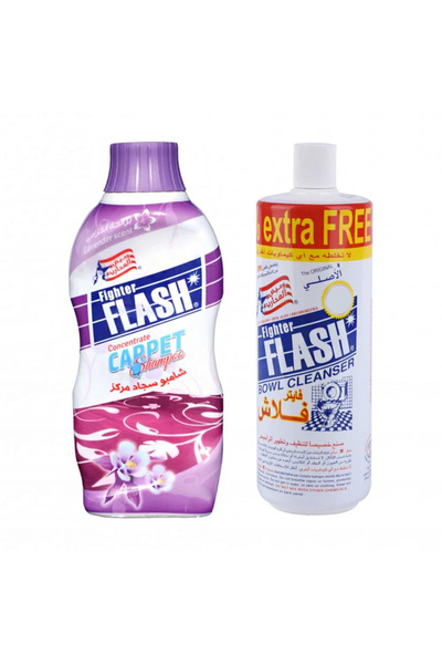 Flash شامبو السجاد، 946 مل + هدية