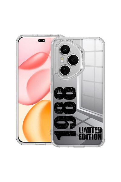 bestcase Carcasă transparentă din silicon pentru Honor 400 Pro, ediție limitată 1988, 2036424 T 1963