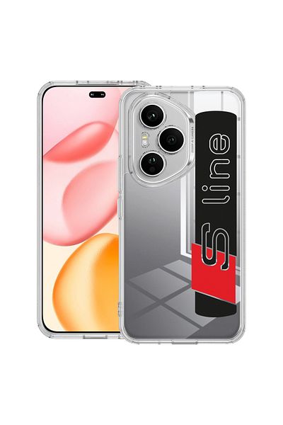 bestcase Carcasă transparentă din silicon pentru Honor 400 Pro, Audi S Line, 2036424 T 1757