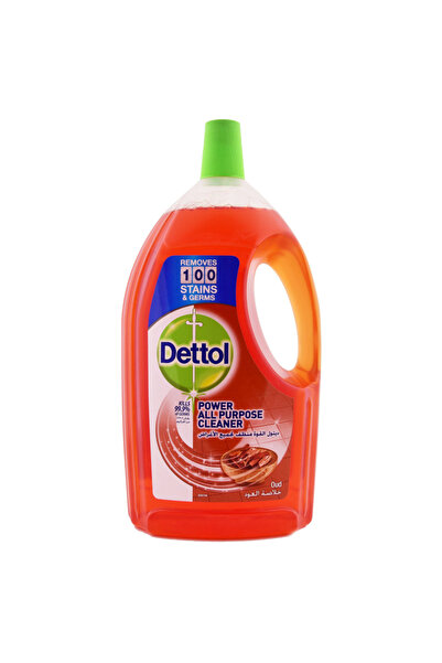 Dettol منظف سائل متعدد الأغراض من هيلثي هوم، برائحة العود، 3 لتر
