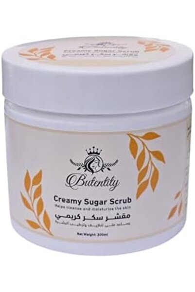 butentity Sugar Body Scrub, Gentle Exfoliation, Deep Hydration, Creamy Formul...