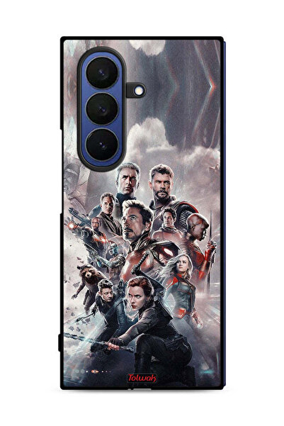 Tolwak غطاء حماية لجهاز Samsung Galaxy Z Fold7 Avengers