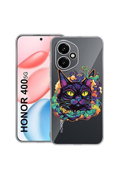 bestcase Carcasă transparentă din silicon pentru Honor 400, Dream Colors - Bl...