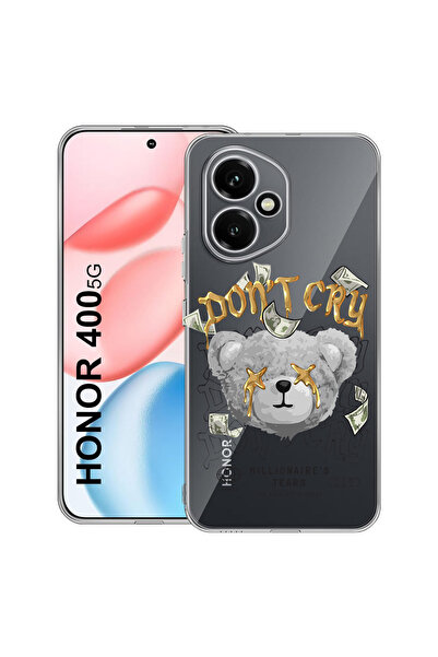 bestcase Clear Silicon Case For Honor 400, Teddy Bear Millionaire's, 2036423 ...