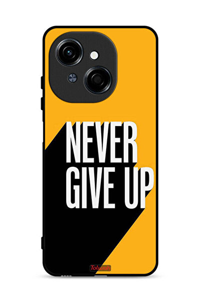 Tolwak غطاء حماية لهاتف تكنو سبارك جو 1 إس 4G - لا تستسلم أبدًا