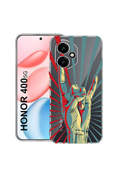 bestcase Carcasă transparentă din silicon pentru Honor 400, Rock Festival, 20...
