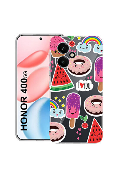 bestcase Carcasă transparentă din silicon pentru Honor 400, senzație de vară,...