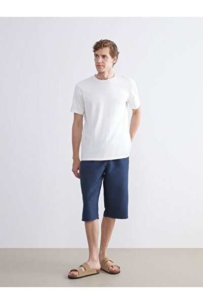 LC Waikiki شورت سباحة للرجال باللون النيلي بطول أسفل الركبة (S6)