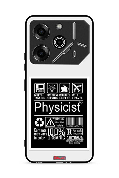 Tolwak غطاء حماية لهاتف Tecno Pova 6 Pro 5G بملصق فيزيائي