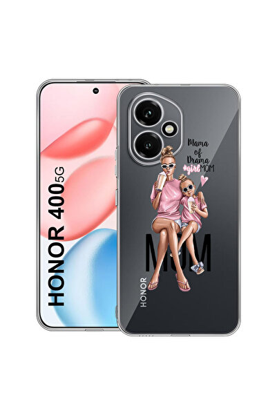 bestcase Διαφανής θήκη σιλικόνης για Honor 400, Κορίτσι Μαμά Μαμά του Δράματο...