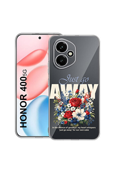bestcase Carcasă transparentă din silicon pentru Honor 400, Just Go Away, 203...