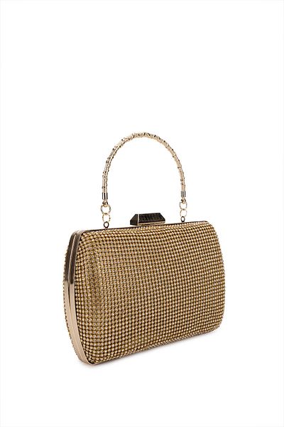 Tamer Tanca Women's Vegan Yellow Evening Dress Bag